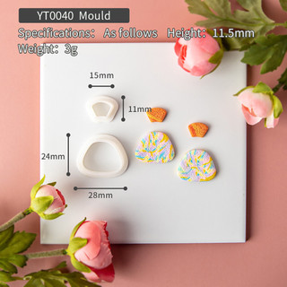 Máy cắt đất sét Polymer hình học sáng tạo|Dụng cụ gốm sứ|Máy cắt đất sét Polymer|Máy cắt hoa|Dụng cụ đất sét