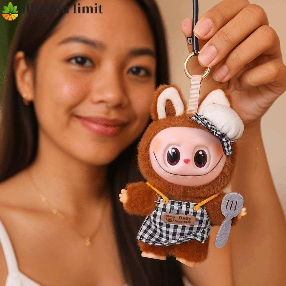 ILLUSION LIMIT McDonald 's Labububuru Doll Trang trí Ba lô sáng tạo