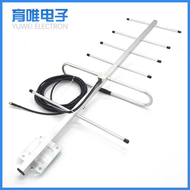 Ăng-ten Yagi sáu đơn vị định hướng UHF VHF ngoài trời VHF có độ lợi cao 433