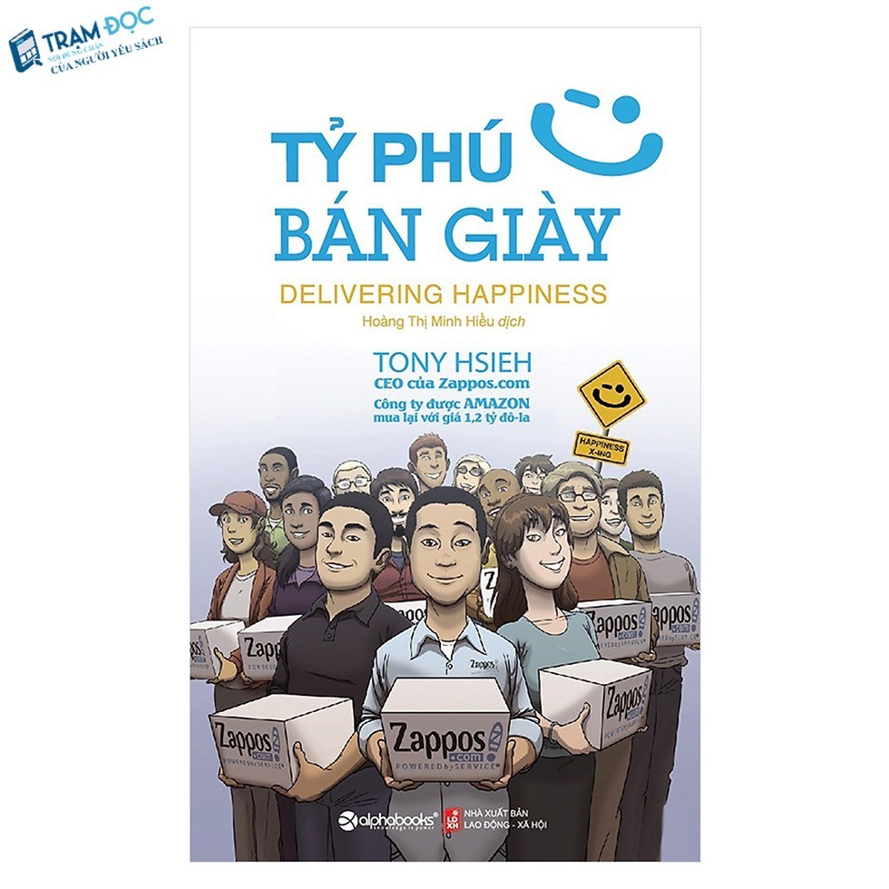 Sách Tỷ Phú Bán Giày (Tái bản ) Alphabooks