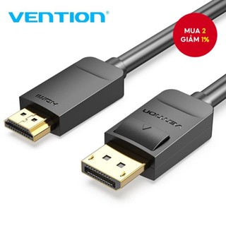Vention DP sang HDMI Adater DP Cáp DP 1080P Cổng hiển thị sang cáp HDMI 4K cho PC Laptop Màn hình TV