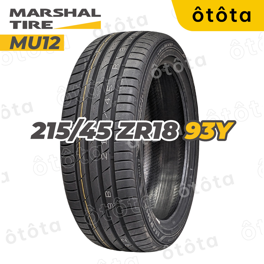Lốp ô tô Marshal MU12 215/45 R18 XL 93Y - Chính hãng BH 5 năm (215/45R18, 215 45 R18)