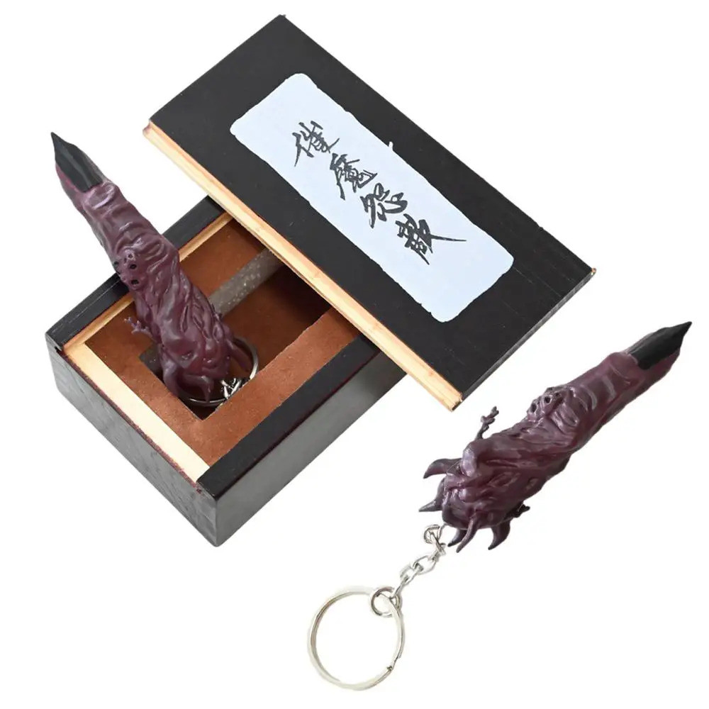 Phim hoạt hình <JUJUUTSU Kaisen> Móc Khóa Ngón Tay Yuji Itadori Gojo Satoru Hai Mặt Sukuna Hình Cosp