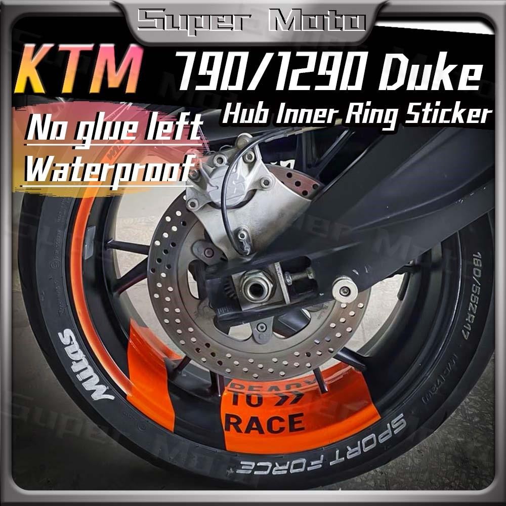 Xe Máy Bánh Xe Dán Vành Đề Can Sọc Băng Motocross Phụ Kiện Chống Thấm Nước Cho KTM 1290 SUPER ADVENT