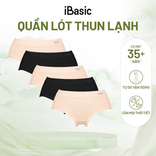 [BILL 519K NHẬN x2 QUÀ] Combo 5 Quần lót nữ thun lạnh iBasic vải Modal bikini lưng vừa PANW155