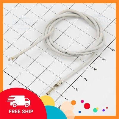 [5 Cái]- Dây 1 Đầu Cos Cái 5557 4.2mm 20AWG Dài 50cm Màu Trắng
