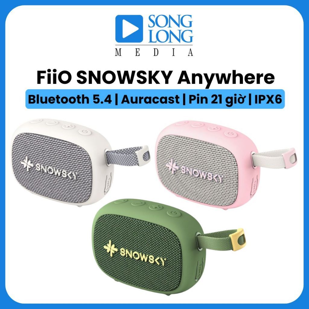 Loa di động FiiO SNOWSKY Anywhere - Chính hãng phân phối