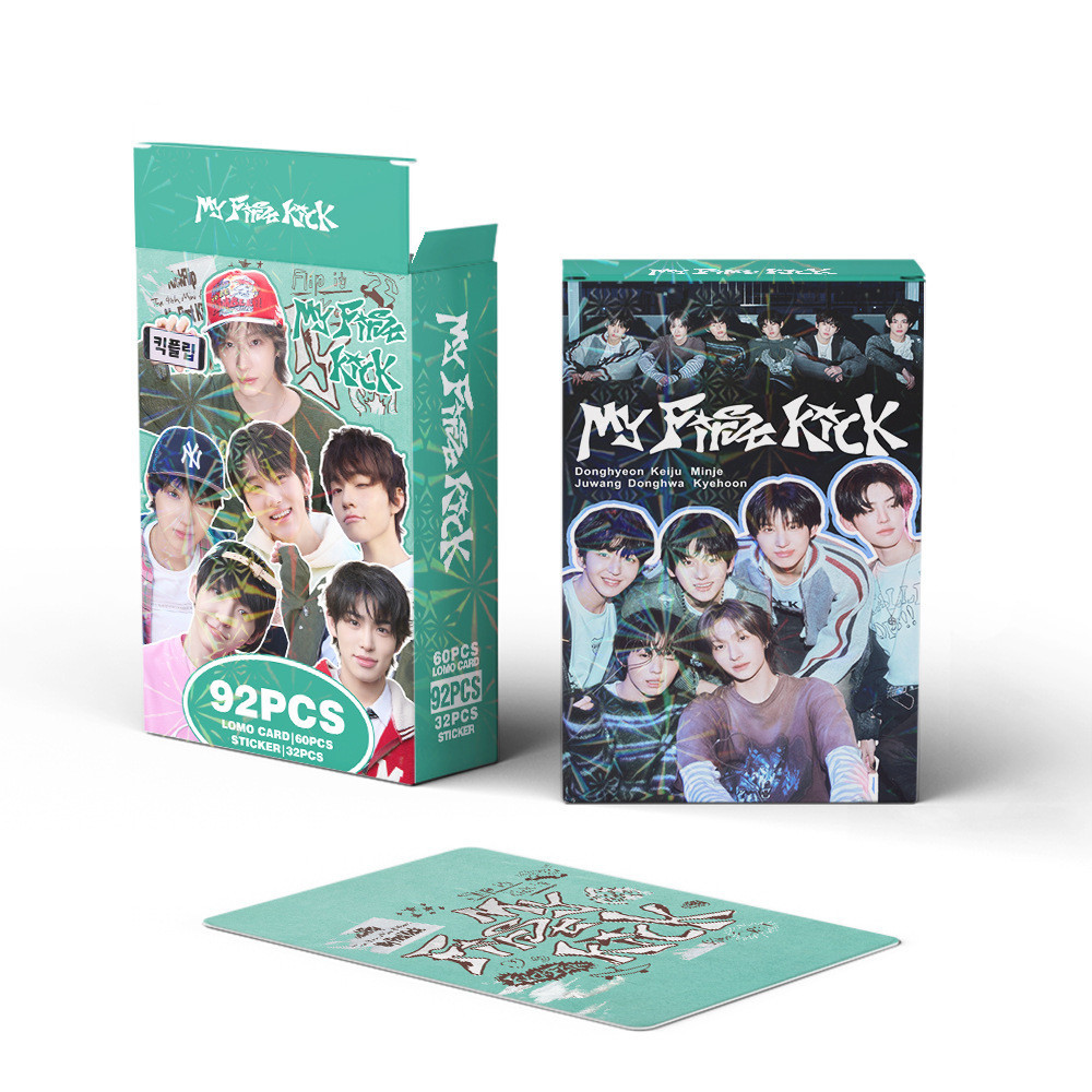 92 chiếc KickFlip Lomo Cards My First Kick Love Song Photocards KYEHOON DONGHWA JUWANG MIJE KEIJU DO