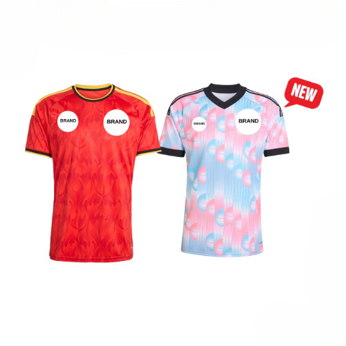 (MỚI) Bỉ _ Home Away Kit World Cup 2026 Áo bóng đá Fan Player Issue Murah Kualiti Bỉ Bỉ2026World Cup