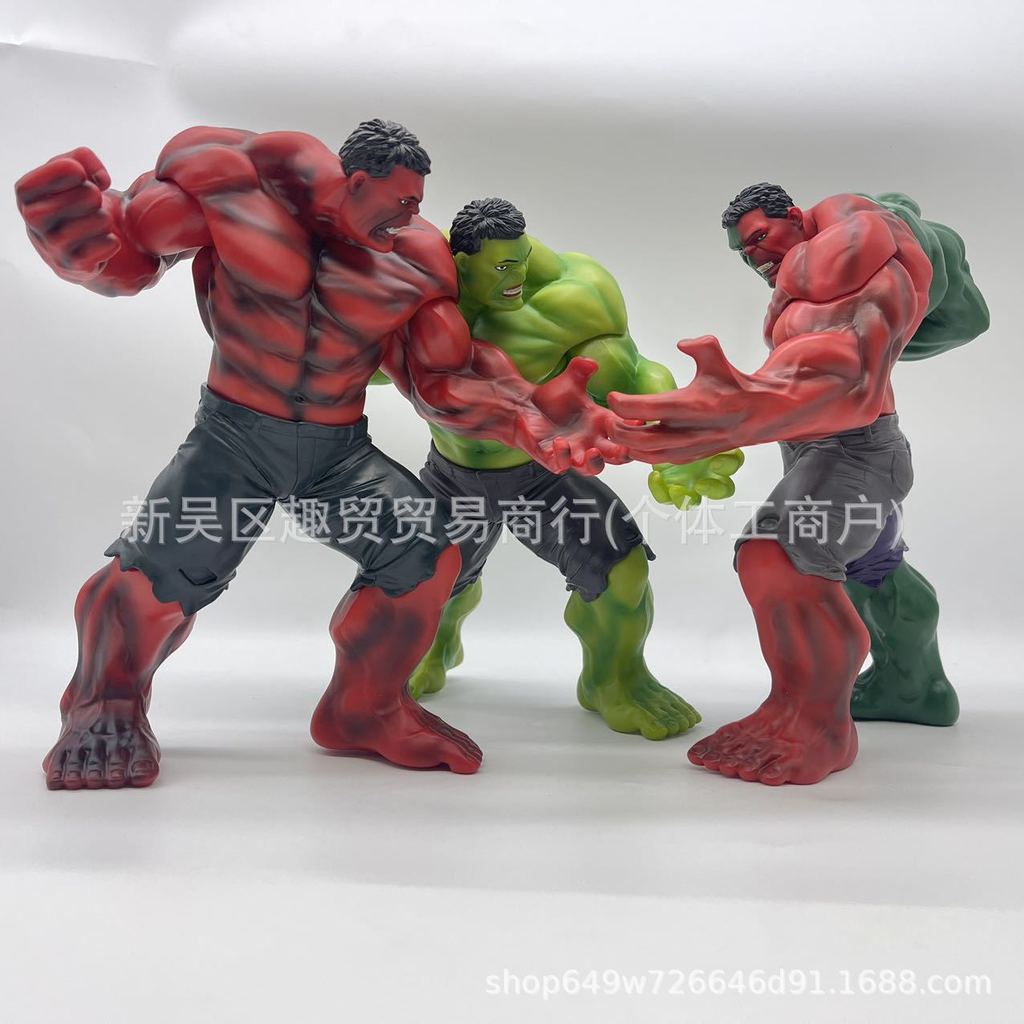 Sản phẩm mới Avengers Hulk Red Giant Hulk Hình búp bê Trang trí