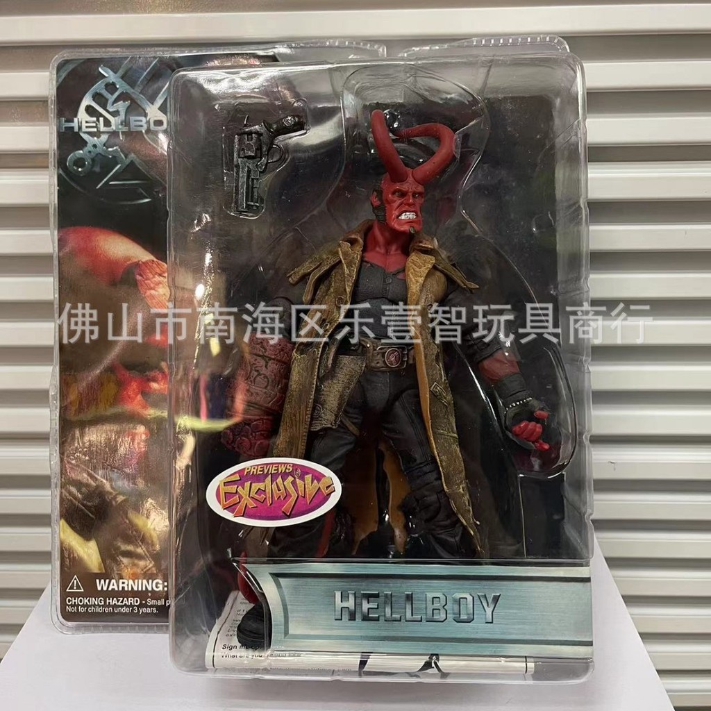 MEZCO Ant Hellboy Hellboy Hellboy 23cm Nhân Vật Hành Động Hình Mẫu Trang Trí Quà Tặng