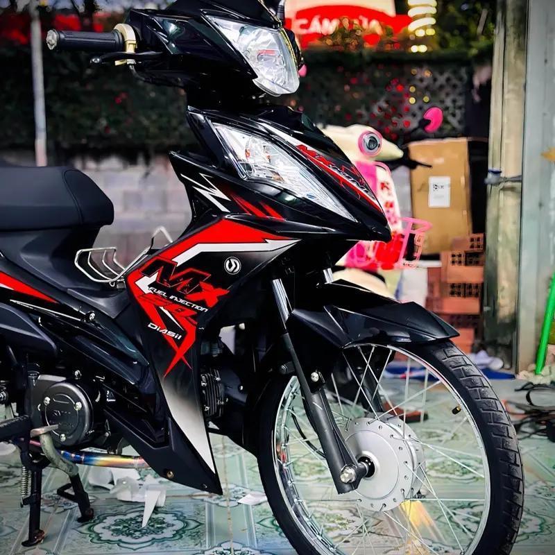 [TT] tem rời galaxy 50 phối đen đỏ - thiết kế mx - in decal 5 lớp - không thấm nước - không phai màu