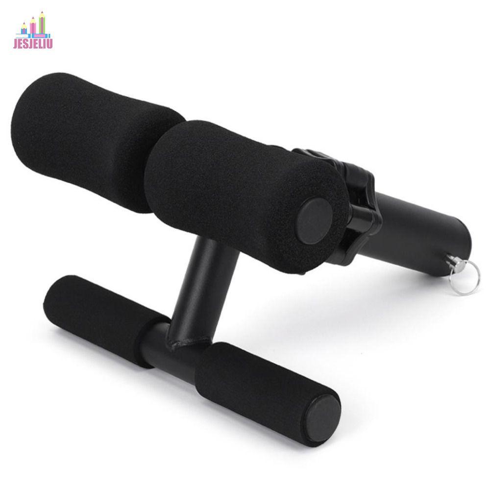 JESJELIU Tibialis Bar Leg Machine, Barbell Plate Buckle Foam Tib Bar, Hỗ trợ Shin nhỏ gọn Vắt có thể