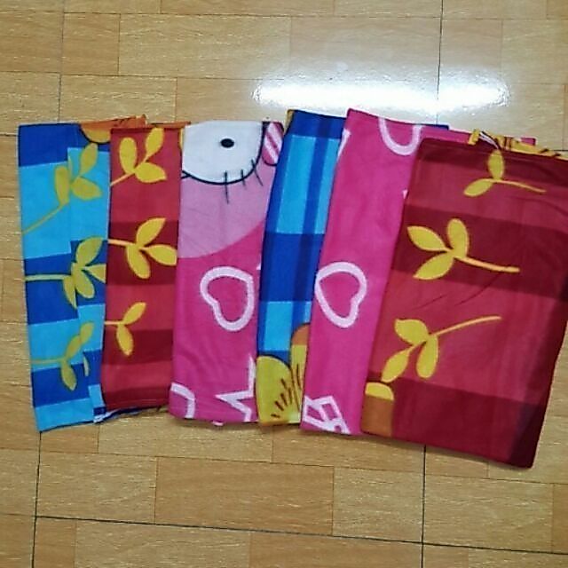 Set 2 khăn nỉ quấn cho trẻ sơ sinh