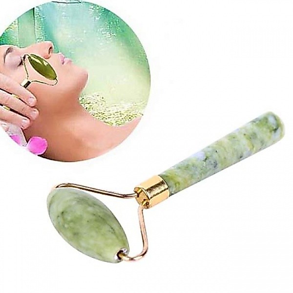 Cây lăn massage mặt - Cẩm Thạch 1 Đầu