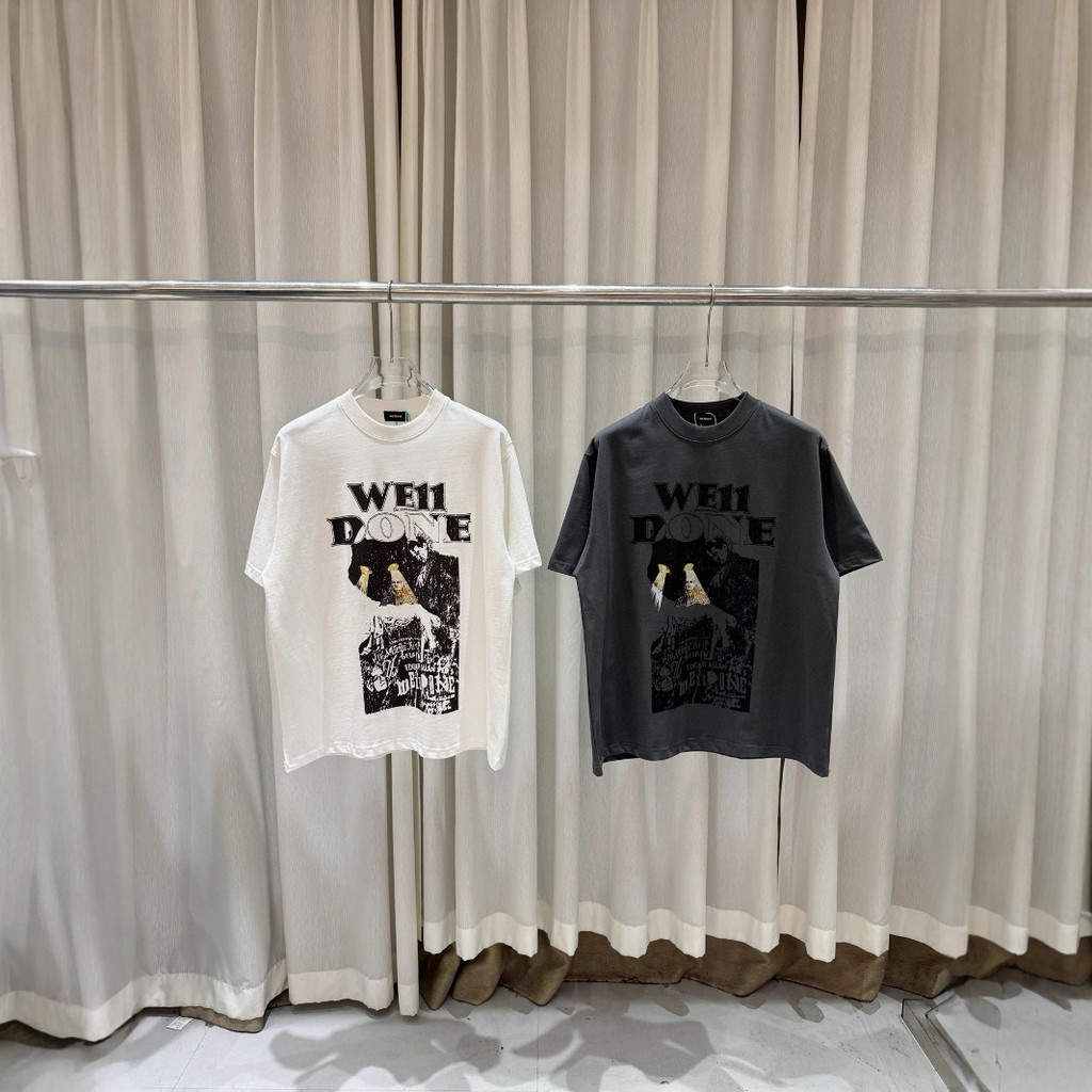 3JBM Cartoon graffiti letter poster print short-sleeve casual style, same as Luhan's T T-shirt Fashi