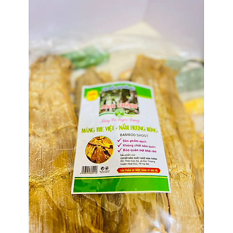 [ CHIẾT LẺ ] MĂNG KHÔ / MĂNG NỨA TÉP KHÔ / MĂNG CỦ KHÔ TUYÊN QUANG 100GRAM - 500GRAM