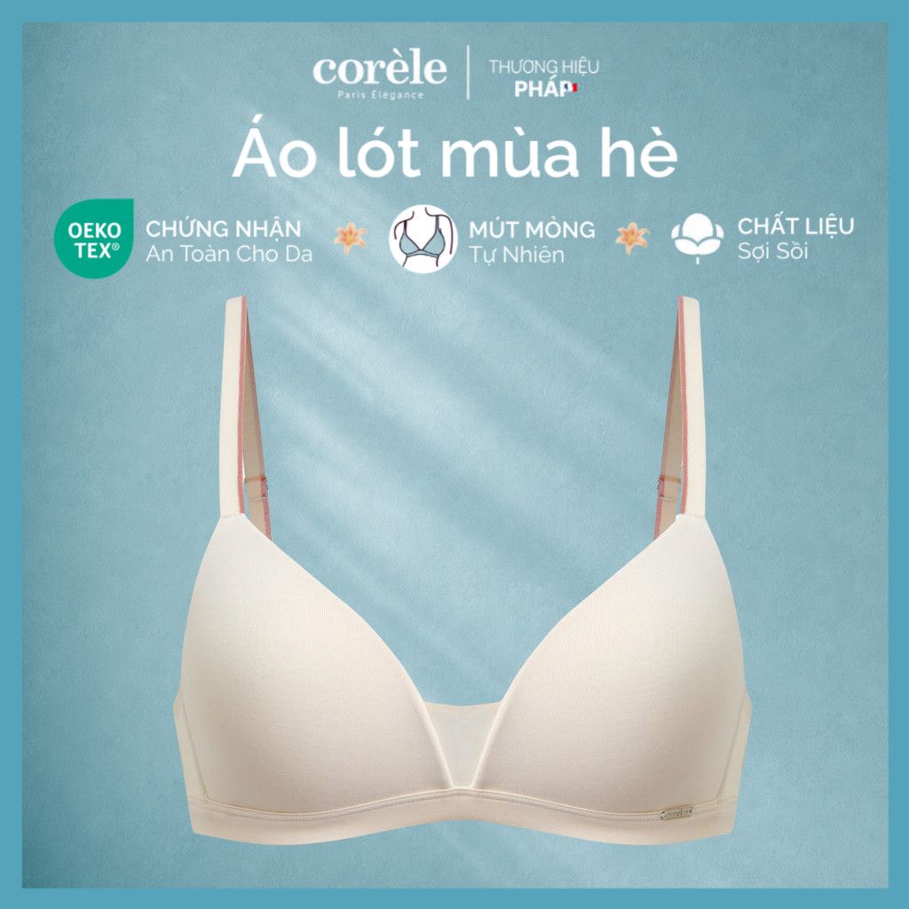 Áo lót nữ sợi sồi/modal cao cấp mút mỏng không gọng, cup tam giác phù hợp V1 vừa/lớn, chuẩn OEKO-TEX
