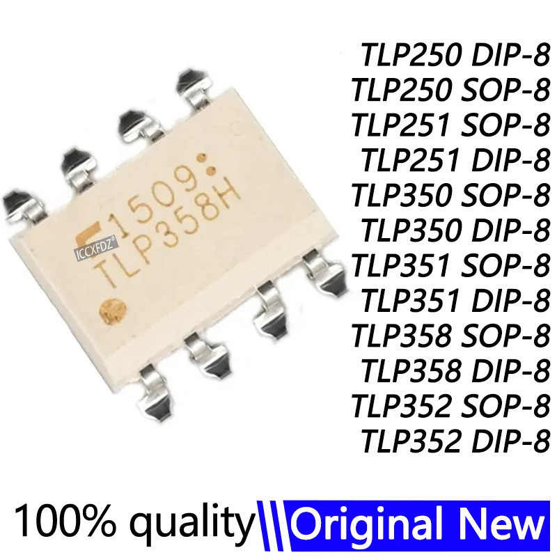 Chip 1-5 CÁI TLP250 TLP350 TLP251 TLP351 TLP358 TLP352 DIP DIP-8 SOP-8 SOP Bộ điều hợp quang điện IC