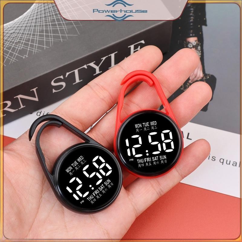 Đồng hồ y tá POWER Đồng hồ thạch anh nhỏ phát sáng Đồng hồ nam nữ Móc khóa thời trang Đồng hồ người cao tuổi.