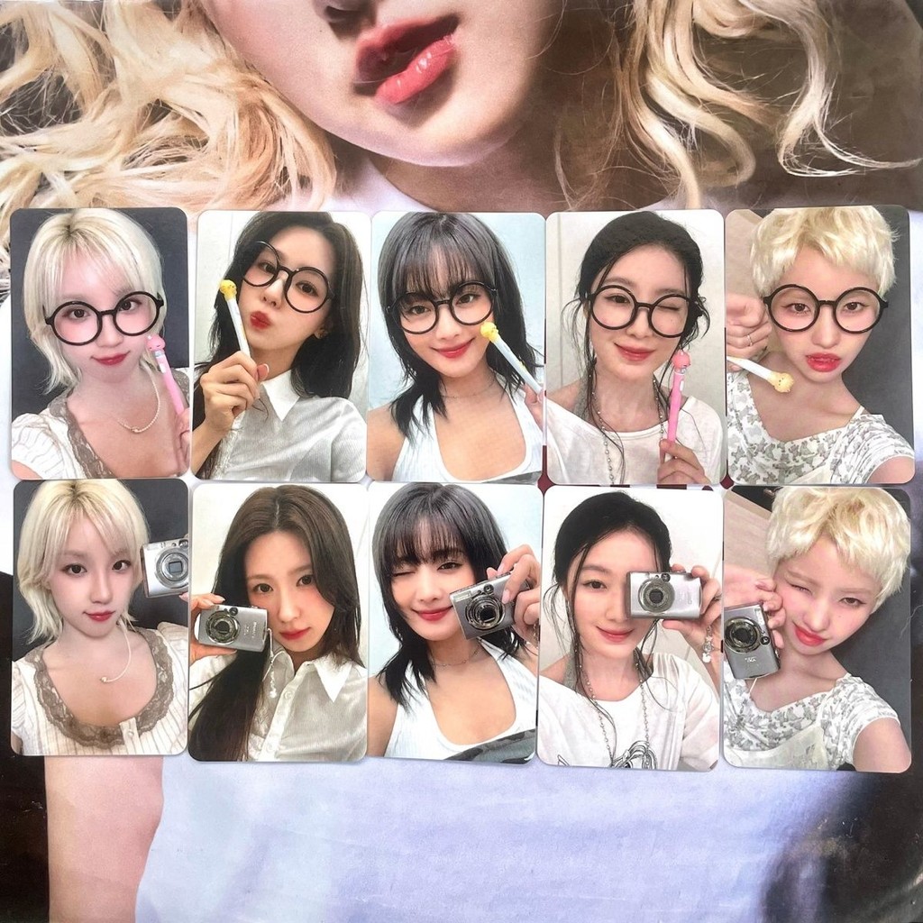 GIDLE Photocard Chính hãng nhàn rỗi mini8 Album Thẻ hellolive3.0 Thẻ may mắn MIYEON MINNIE