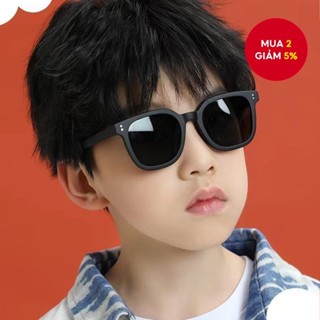 Hàn Quốc Trẻ Em Thời Trang Màu Kẹo Dễ Thương Kính Mát Vuông Cầu Vồng Lớn Chống Tia UV Kính Chống Nắng Ngoài Trời Cho Bé Trai Bé Gái