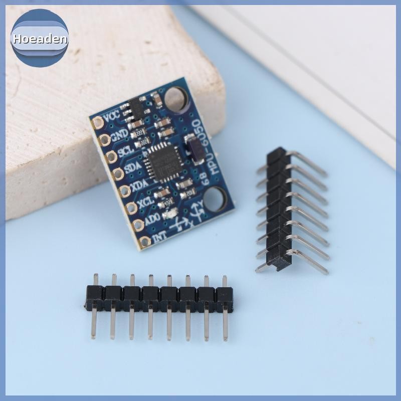 Hoeaden 1 Bộ GY-521 MPU-6050 MPU6050 Cảm biến con quay hồi chuyển tương tự 3 trục + Mô-đun gia tốc c