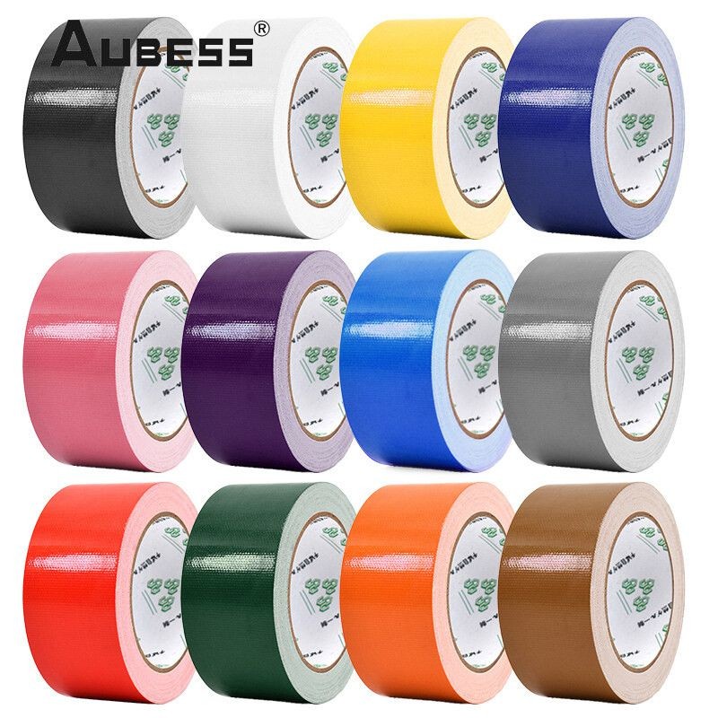 10M Tape Basic Cloth Tape Long Color Waterproof Strong Non-Viscosity Carpet Tape 45mm Width DIY Adhe