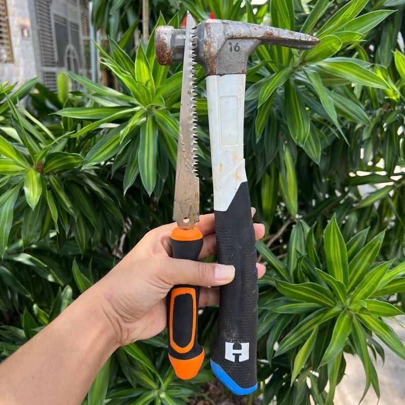 [ Tặng Cưa Lách] Búa Nhổ Đinh Đóng Đinh 16Oz Hart - Đầu Nam Châm Cán Sợi Thuỷ Tinh
