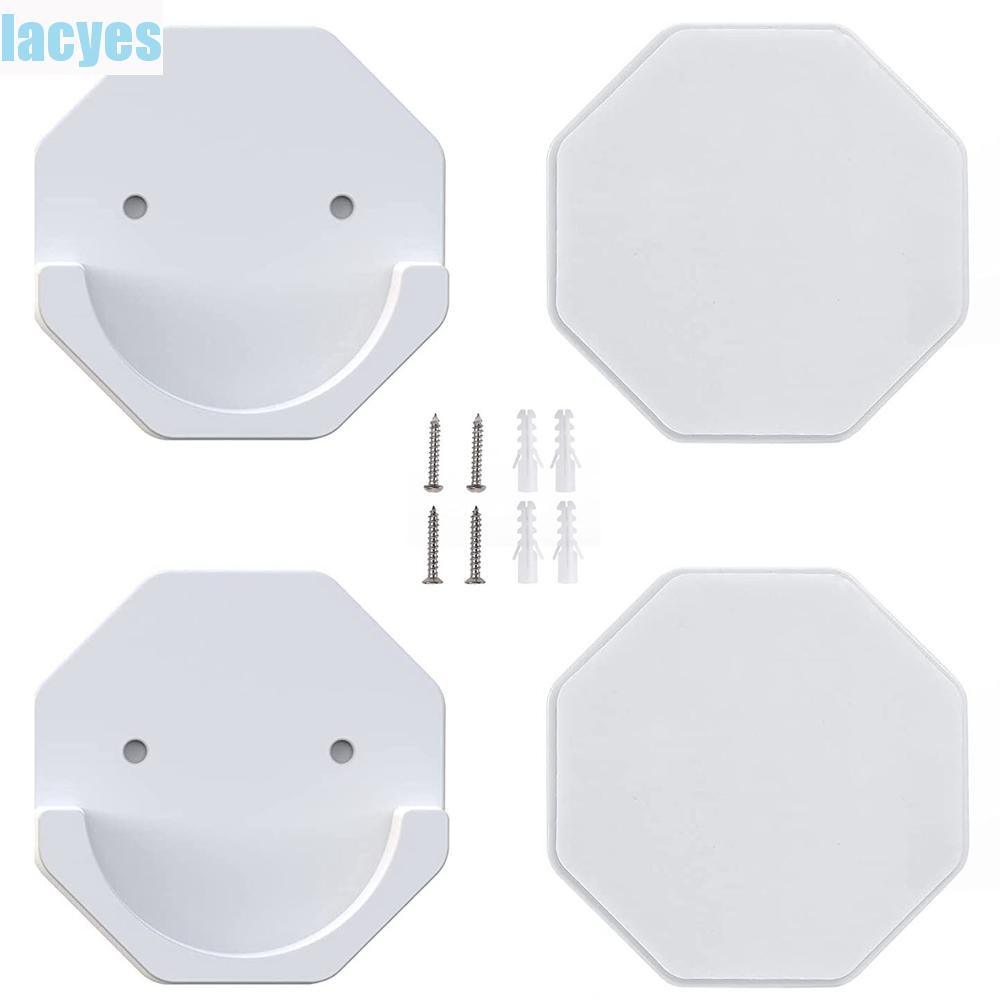 LACYES Rèm Thanh Giữ Dính 2 Chiếc Nhà Khách Sạn Treo Tường Tải 25 Pounds Có Ốc Vít Phụ Kiện Phòng Tắ