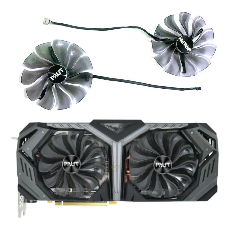 95mm 4pin GAA8S2U FD10015H12S RTX2080 GPU QUẠT Cho Palit RTX 2060 2070 2080 Super Jetstream Card Đồ 