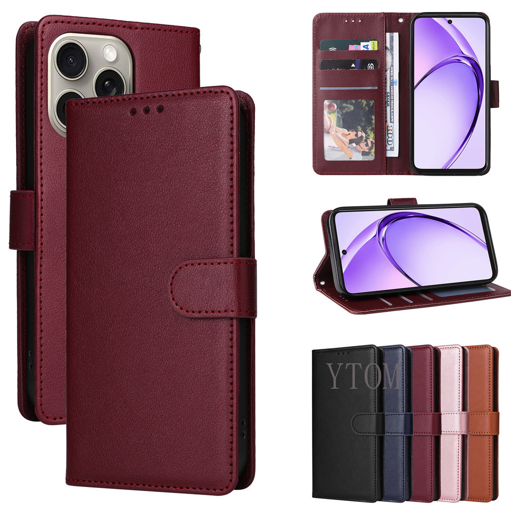 Ốp Lưng Cho Huawei P20 P20 Lite p20Plus P20 Pro Flip Case Cover Ví Da PU Giá Đỡ Điện Thoại Đứng Mềm 