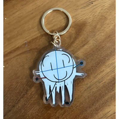 Animatic Battle Object Fool Animatic Double-sided Keychain