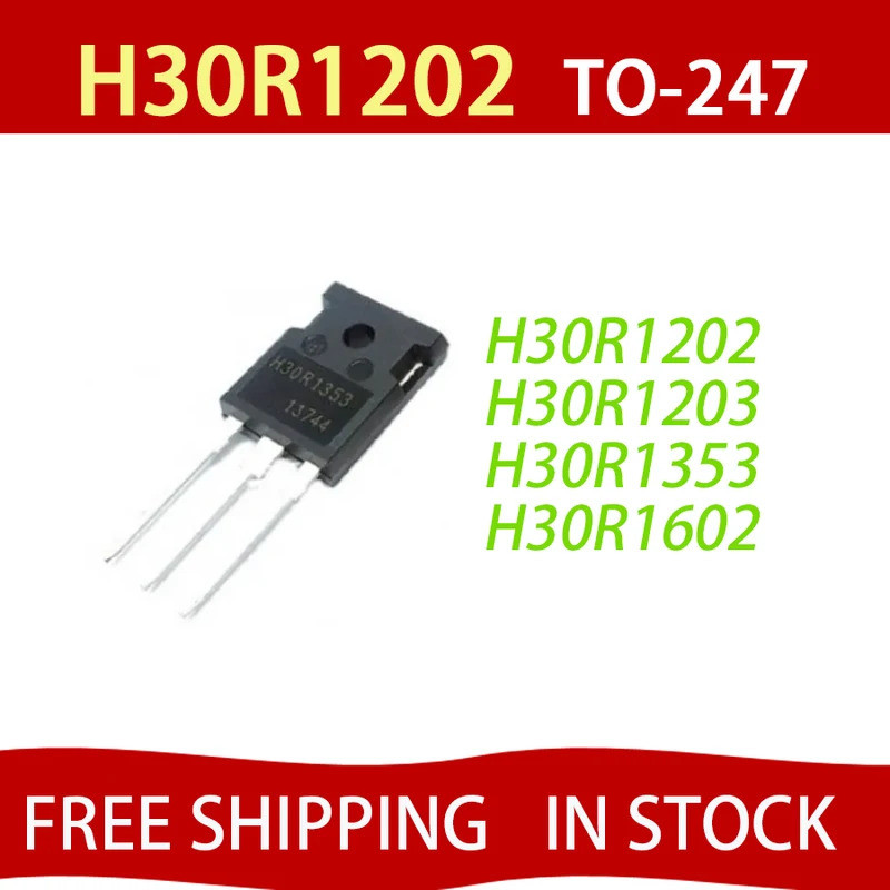 5 chiếc H30R1202 H30R1203 H30R1353 H30R1602 Ống nấu ăn cảm ứng IGBT