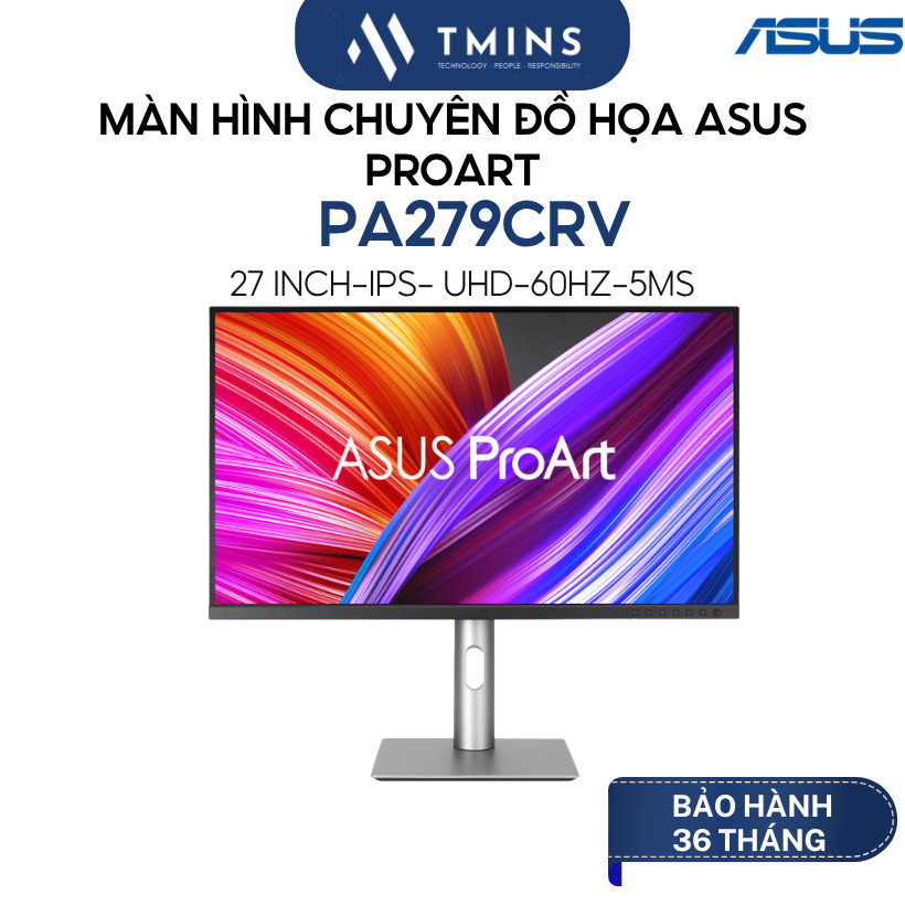 Màn Hình Chuyên Đồ Họa ASUS ProArt PA279CRV (27 inch - IPS - 4K UHD - 60Hz - 5ms)