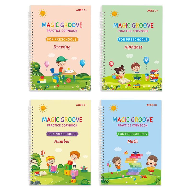 Children8daily All-Magic Practice Book Selected English Groove New Edition for Children's Premium Pr