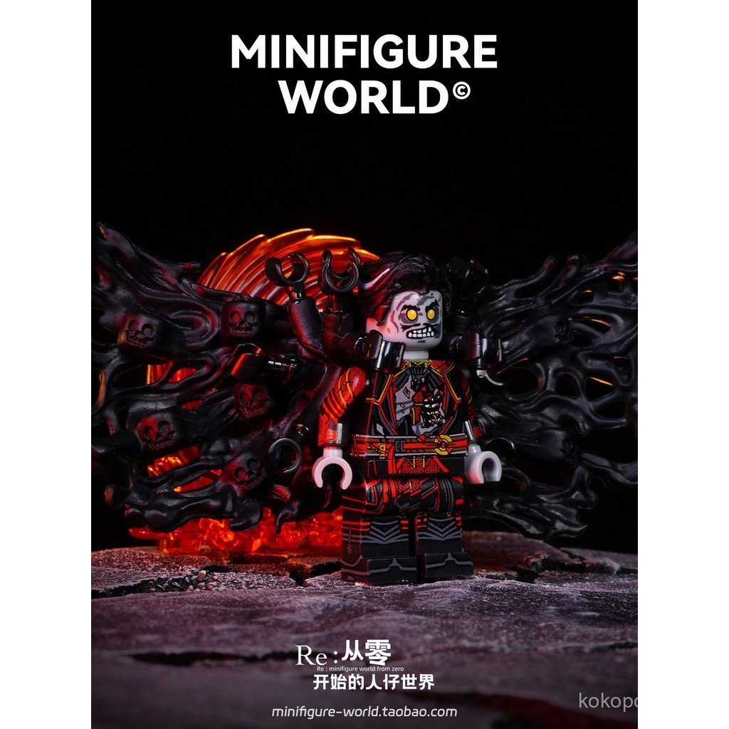 Zombie Doctor Strange Marvel Villain Siêu anh hùng Avengers Khối xây dựng bên thứ ba Đồ chơi lắp ráp