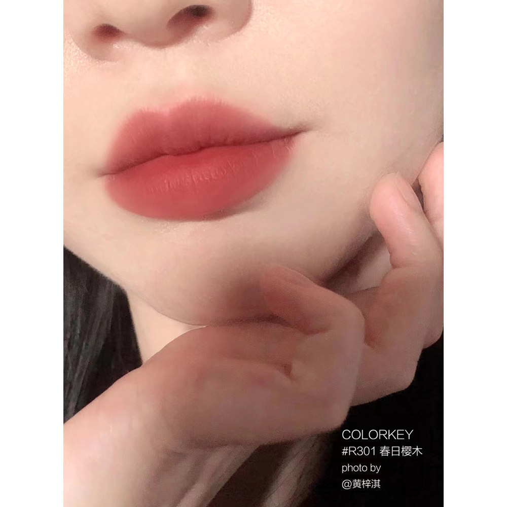 Colorkey Kolaqi Water Mist Lip Gloss r301 o316 p307 Kalaqi Lip Gloss Non-Stick Cup Lipstick Matte