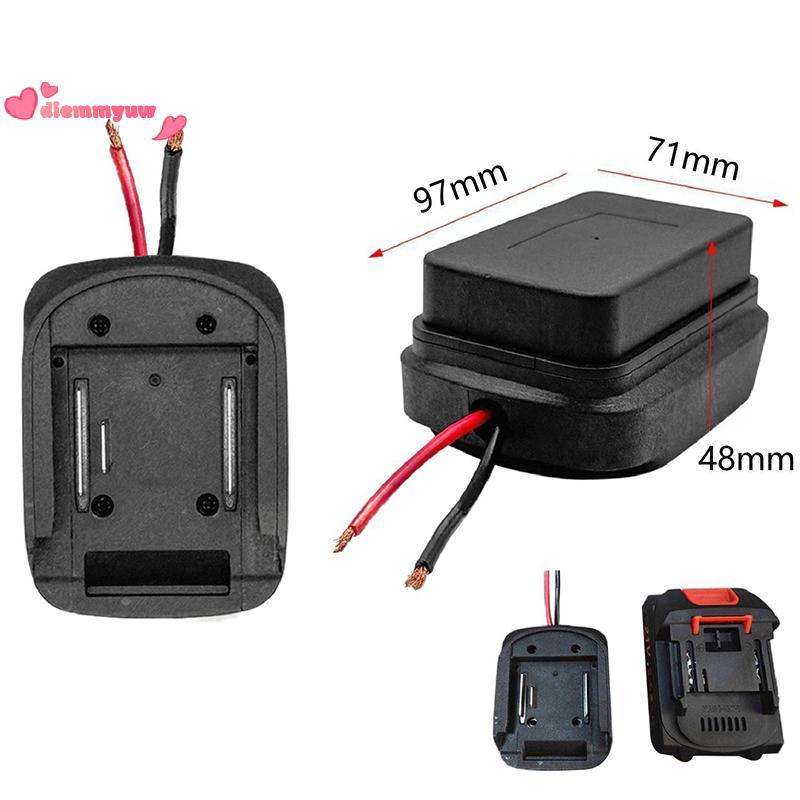 Đối với Makita 18V/21V Li-ion BATTERY Adapter DIY pin cáp nối đầu ra Adapter bl1830 bl1840 BL1850