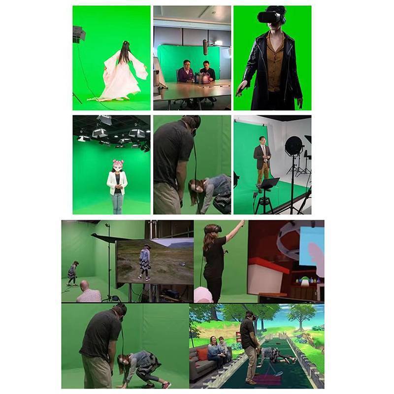 [Lovivivi] Baground Cho Màn Hình Chụp Ảnh Chromakey Badrops Màn Hình Xanh Chroma Key Muslin Studio C