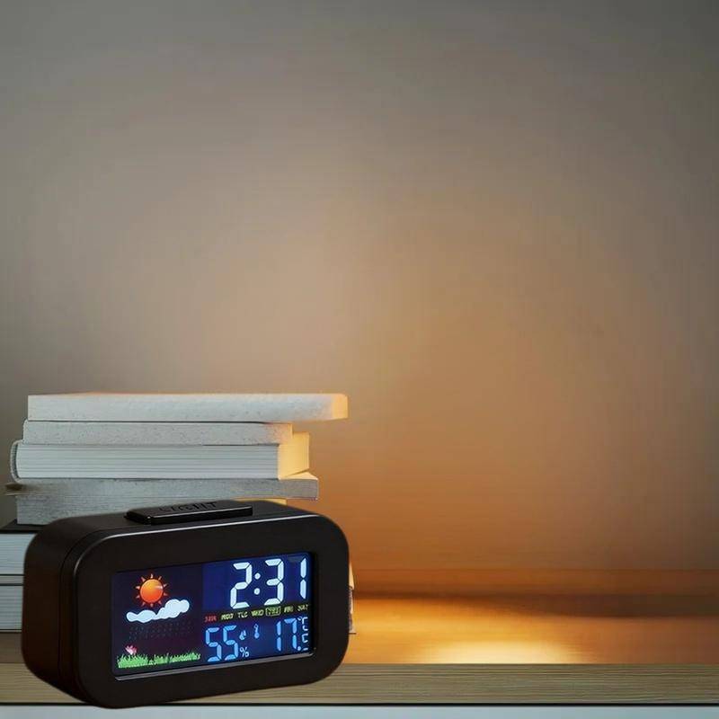 SAFENH Kids 'Balit Weather Station Clo: Màn hình màu sắc cho nhiệt độ & độ ẩm VN