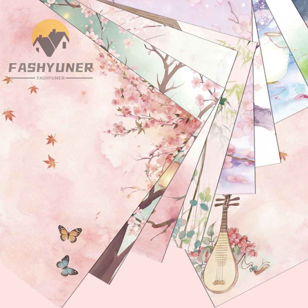 FASHYUNER 60 tờ Giấy Origami, Giấy thủ công hoa anh đào phong cách Trung Quốc, In hai mặt Trang trí 