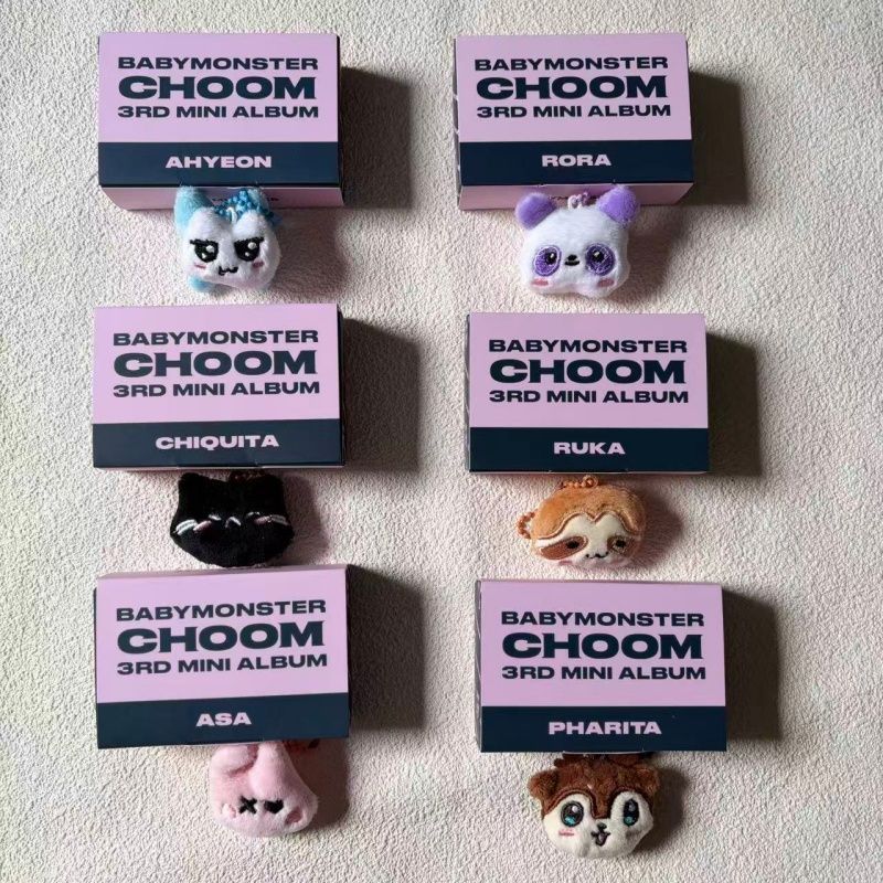 Album babymonster mini3 Mới Album Móc Khóa Album Photocard AHYEON ASA
