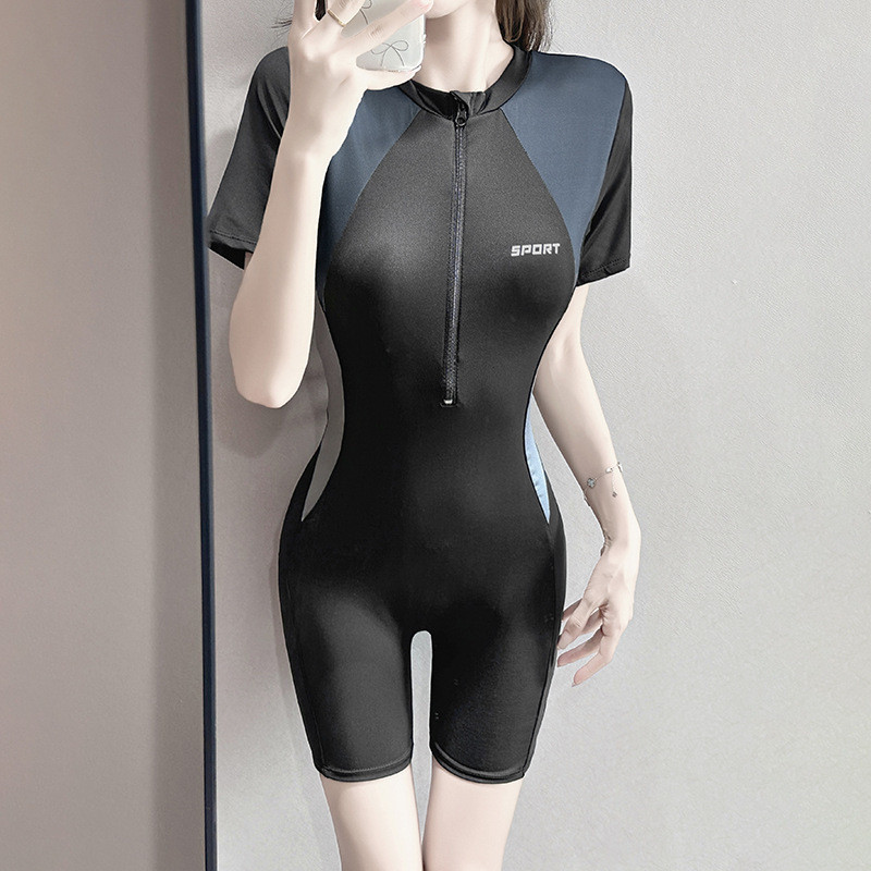 Platform Racing Training Skinny Jumpsuit Boxer Plus Size Đồ bơi nữ [6.22 alr]