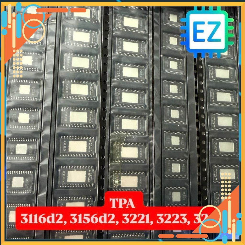 ic công suất TPA 3116d2, 3156d2, 3221, 3223, 3255 hàng mới, nhập khẩu chính hãng