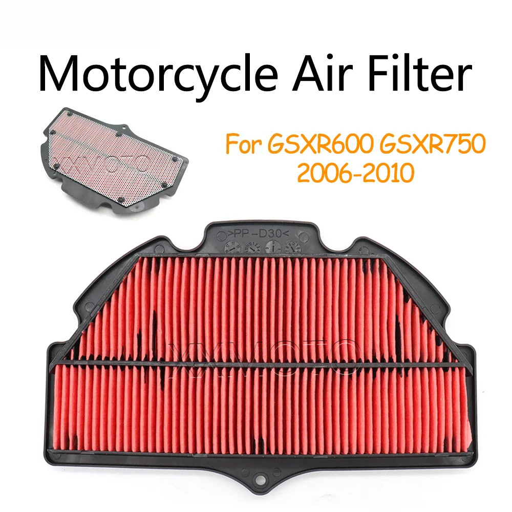 Dành Cho SUZUKI GSX-R 600 GSX-R750 GSXR600 GSXR750 GSXR 600 750 2006-2010 Xe Máy Lọc Không Khí Hút B