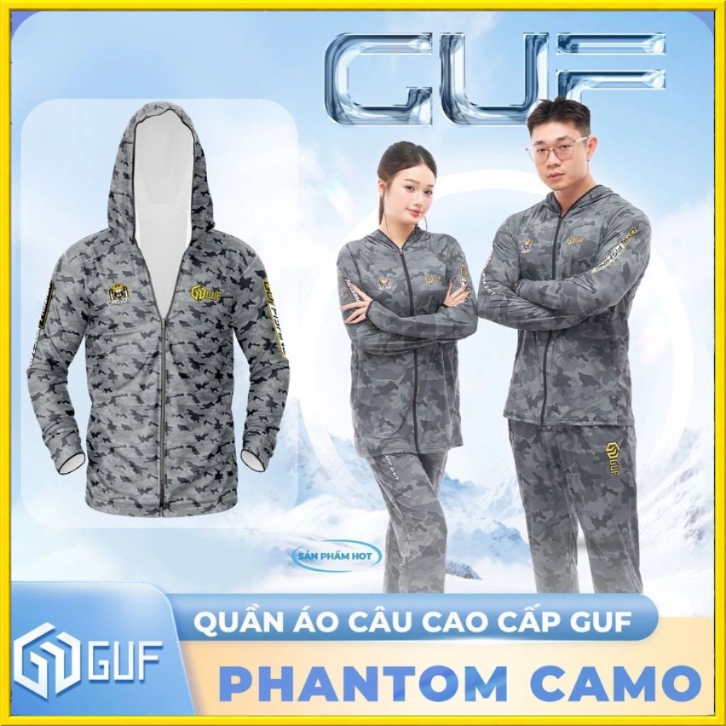 Áo Camo GUF Fishing