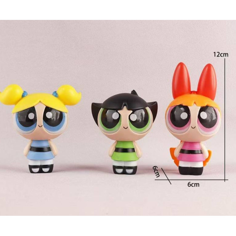 The Powerpuff Girls The Powerpuff Girls Blind Box Hand-Made Cute Doll Toy Decoration Children's Birt