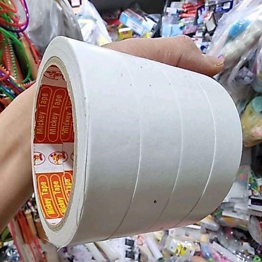 1 cuộn băng dính 2 mặt 2cm dày (thanh lý)