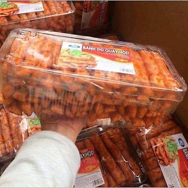 sỉ 1 hộp bánh bò quẩy hộp (khoảng 60 cái)